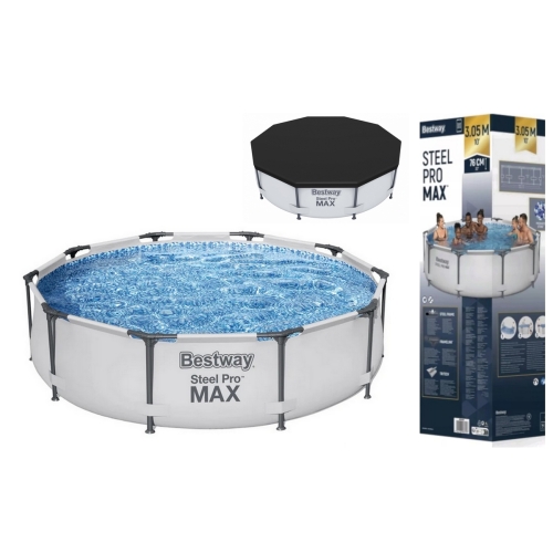 Basen stelażowy 305 x 76  Bestway 56406 Pokrywa